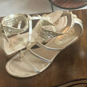 LAUREN CASUAL WEDGE SANDAL - STRAPPY